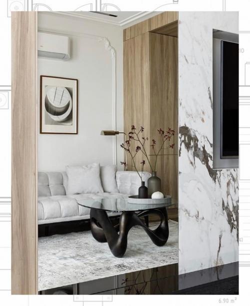 Реализованный проект: квартира 46 м, ЖК жемчужный берег. 05