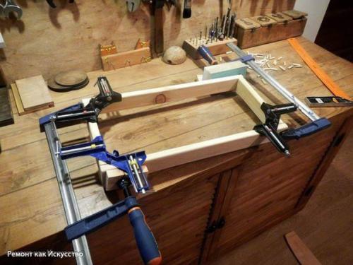 Деревянный столик для ноутбука своими руками. 05 Деревянный столик для ноутбука своими руками. 05