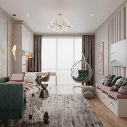 Идеальный вариант детской комнаты для взрослой девочки. 02