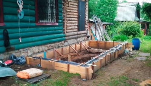 До и после: вплотную занялся старенькой верандой. 02