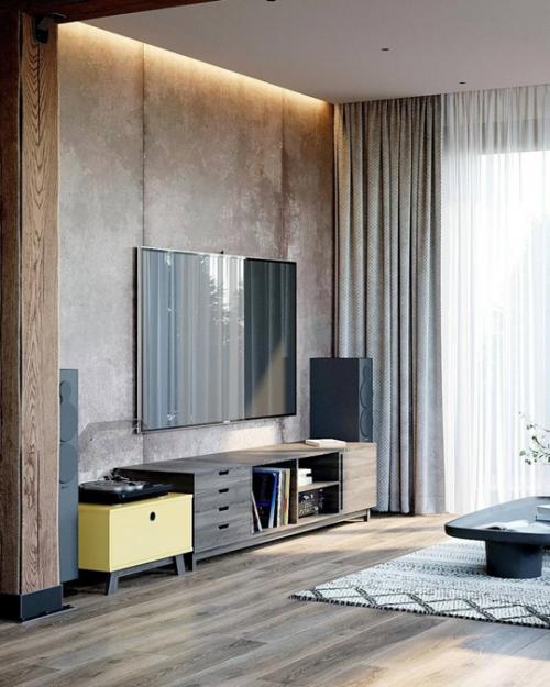 Уютный и очень стильный интерьер квартиры. 02