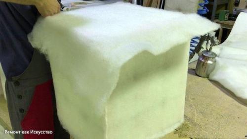 Как сделать пуфик для прихожей самостоятельно. 03 Как сделать пуфик для прихожей самостоятельно. 03