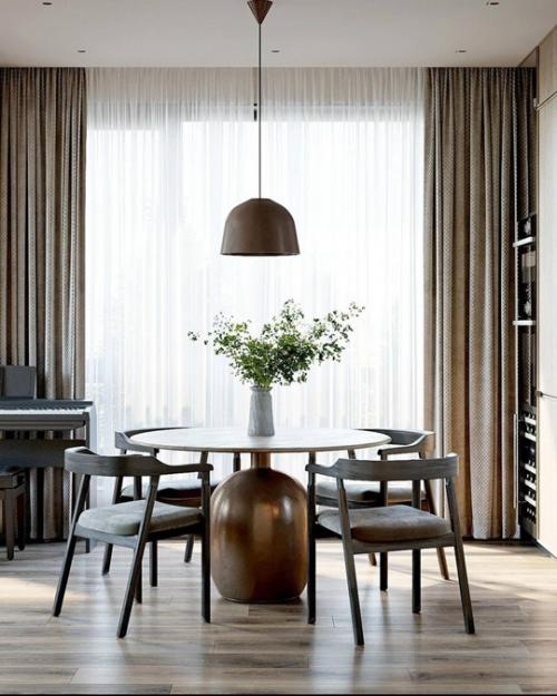 Уютный и очень стильный интерьер квартиры. 09