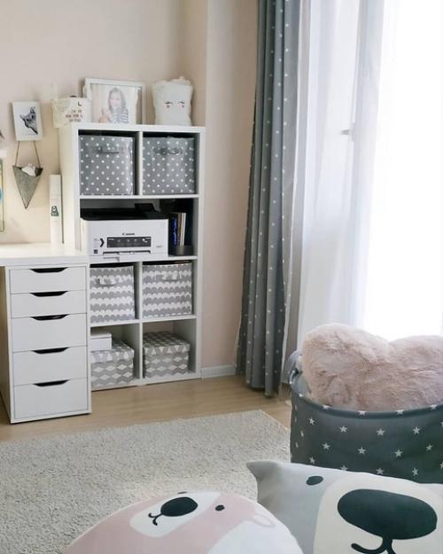 Прекрасная комната получилась для девочки. 07