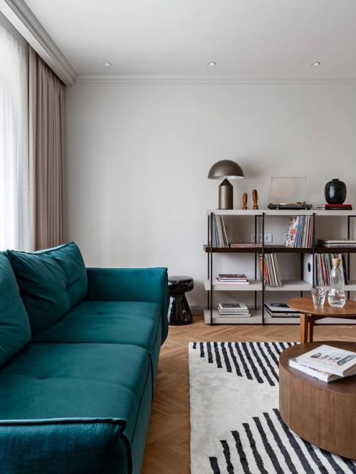 Проект, который дизайнер сам называет Малахитовая Шкатулка - и не случайно. 02