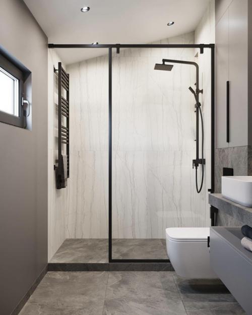 Ахроматические цвета для помещения любого размера универсальны. 03