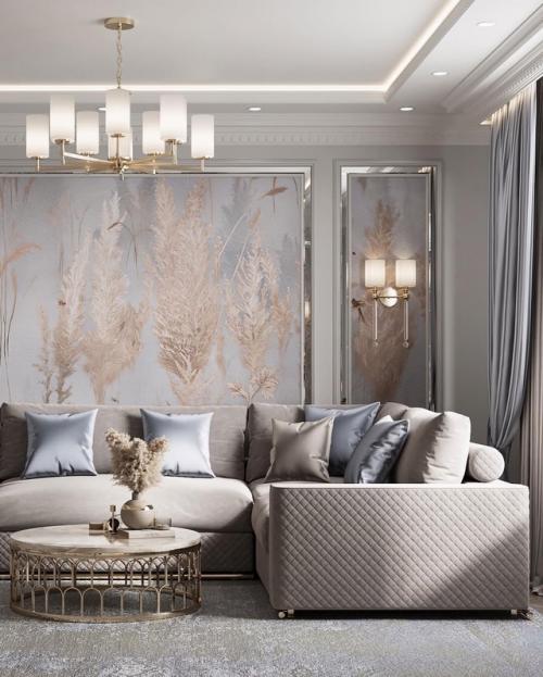 Этот интерьер - пример того, как современный стиль может быть не холодным и строгим, а тёплым, уютным и по-настоящему Живым. 04