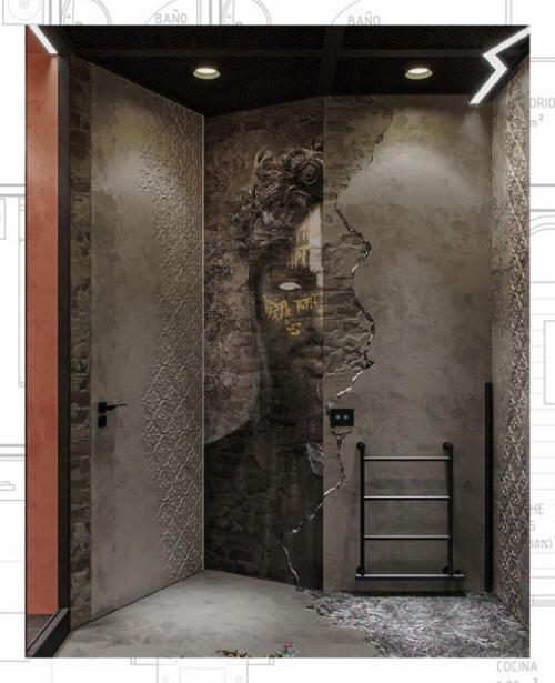 Ванная комната, площадью 5 кв. 03