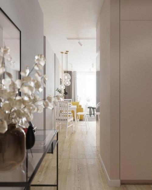 Красивый интерьер небольшой квартиры. 05