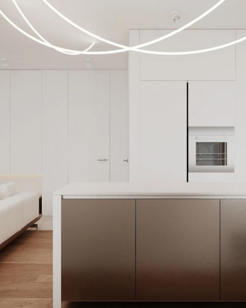 Очень интересный интерьер с нотками скандинавского стиля и минимализма. 05