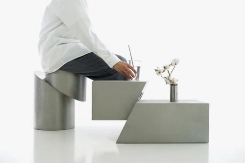 Мебель из стали раньше можно было увидеть только в общественных заведениях. 05