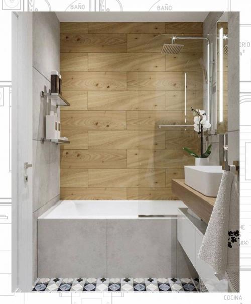 Ванная комната, площадь 3, 7 кв. 03