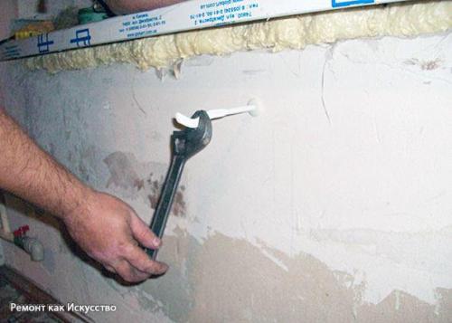 Установка радиаторов отопления. 03