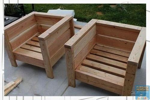 Применение обрезкам доски после строительства. 03