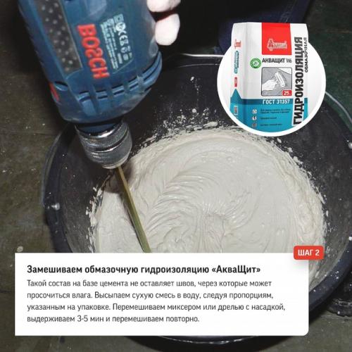 Важнейший этап создания любого бассейна - гидроизоляция. 01