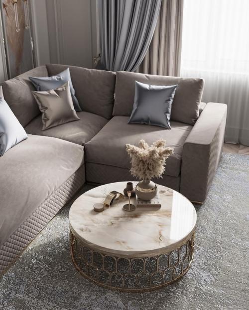 Этот интерьер - пример того, как современный стиль может быть не холодным и строгим, а тёплым, уютным и по-настоящему Живым. 06