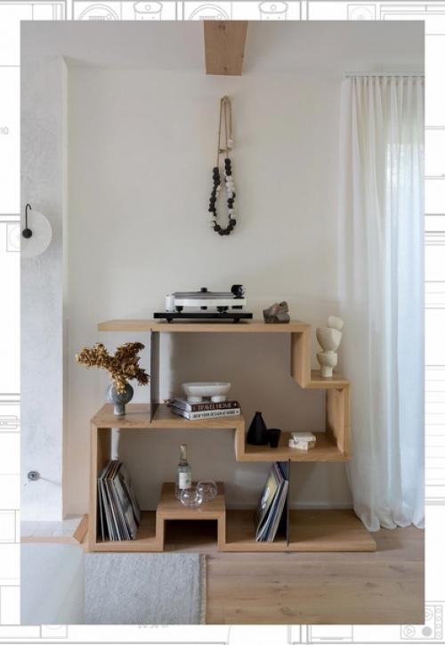 Светлые базовые интерьеры отлично подходят для игры с фактурами и акцентами. 07