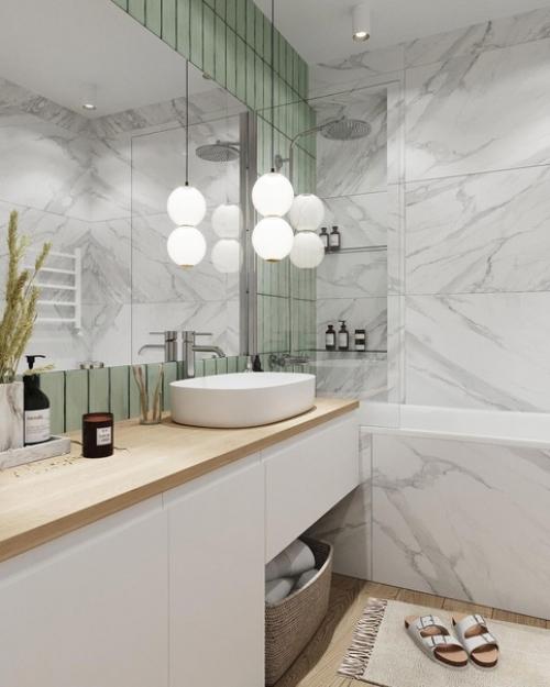 Красивый интерьер небольшой квартиры. 06