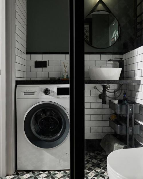 Брутально, видно, что санузел для мужчины. 04