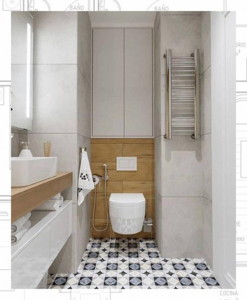 Ванная комната, площадь 3, 7 кв. 01