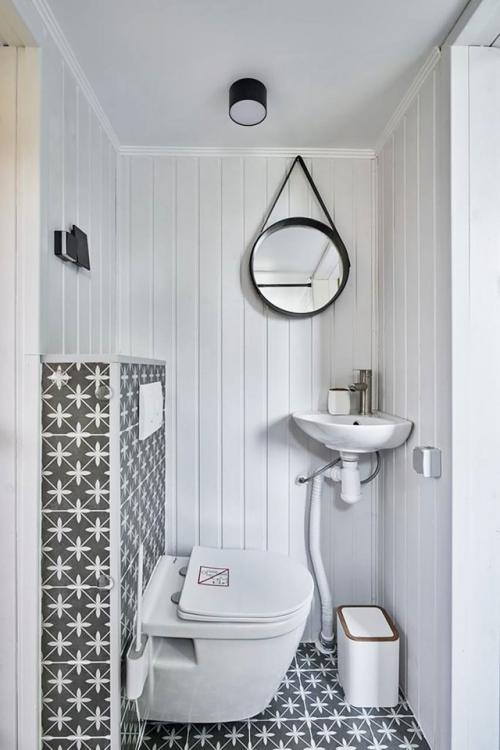 Этот крошечный дом - настоящее произведение дизайнерского искусства. 07