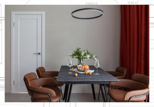 Минималистичный интерьер евротрешки в новостройке с удобной планировкой для семьи из 3-х человек. 01