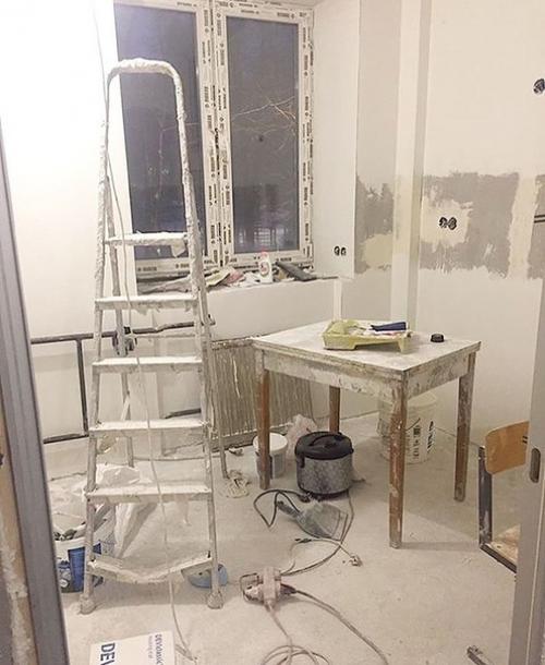 До/после. Кухня в хрущевке (5 кв. 02