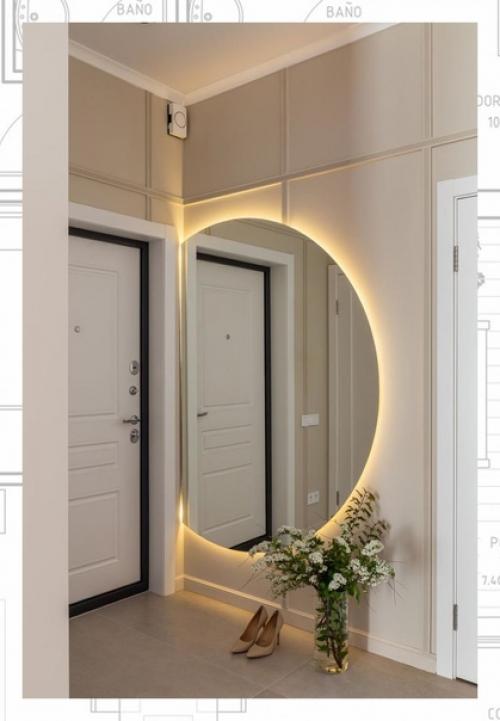 Минималистичный интерьер евротрешки в новостройке с удобной планировкой для семьи из 3-х человек. 06