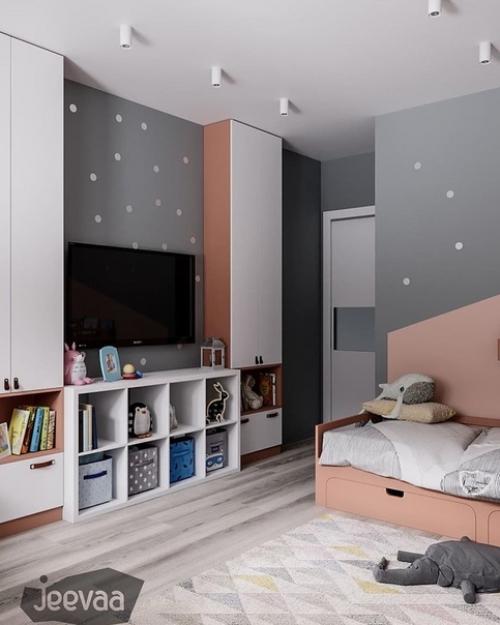 Это одна из самых идеальный детский комнат, которая подойдет абсолютно на любой возраст. 03