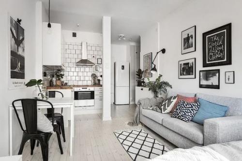 Применяя различные варианты дизайна, можно свою комнату Однушку превратить в привлекательную квартиру. 02