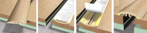 Порожки для ламината: разновидности, особенности и установка. 03