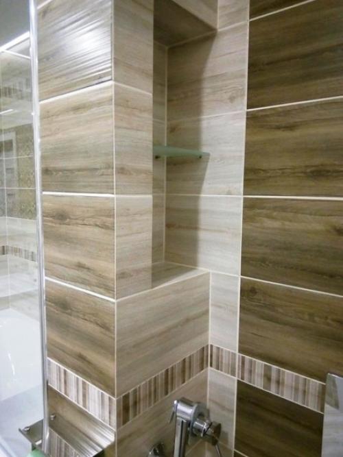 Сделали с напарником санузел в кирпичном доме. 07