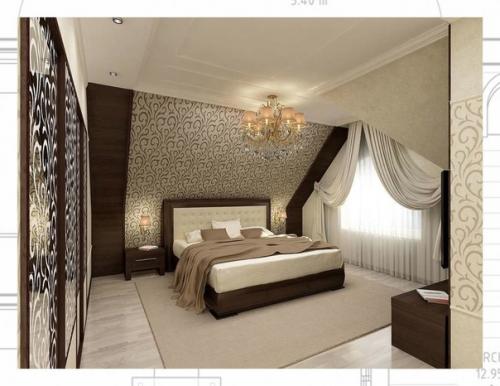 Тихое и элегантное жилое помещение на чердаке - хороший способ развития поверхности верхнего этажа здания. 05