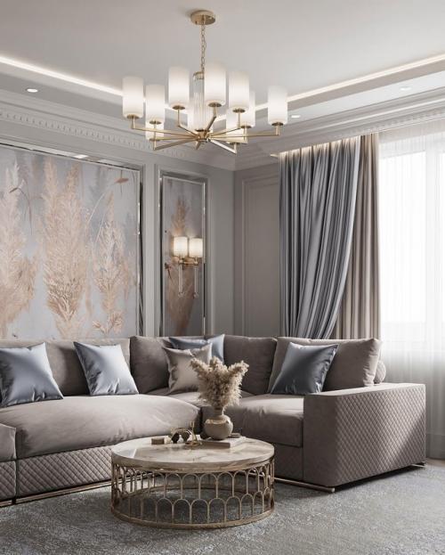 Этот интерьер - пример того, как современный стиль может быть не холодным и строгим, а тёплым, уютным и по-настоящему Живым. 03