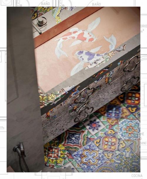 Ванная комната, площадью 5 кв. 07