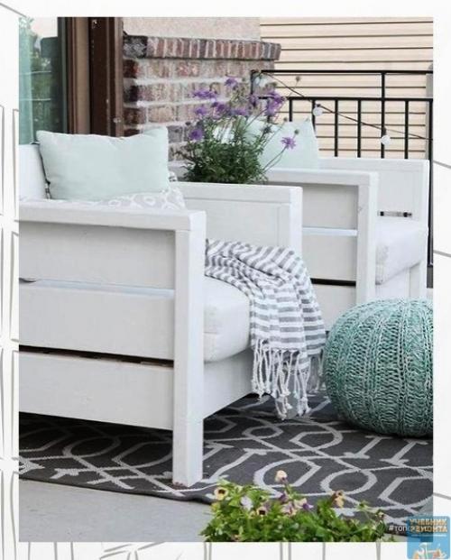 Применение обрезкам доски после строительства. 05