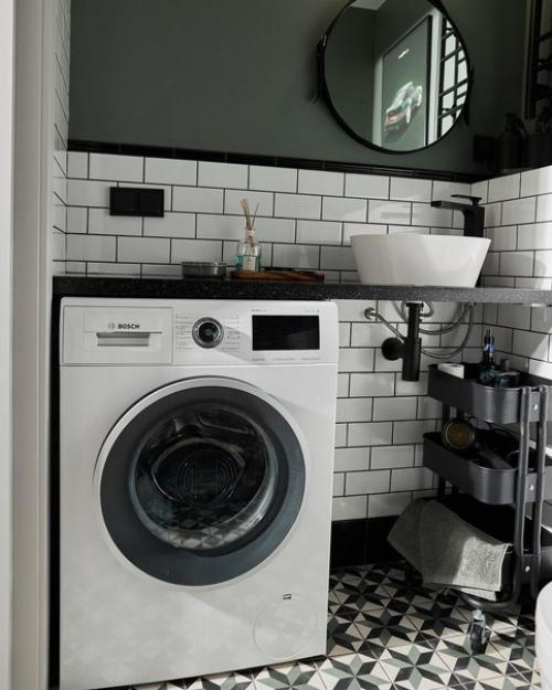 Брутально, видно, что санузел для мужчины. 03