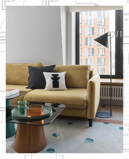 Дизайнеры света хабеева и Ольга Васильева оформили квартиру площадью 60 кв. 02