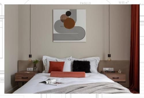 Минималистичный интерьер евротрешки в новостройке с удобной планировкой для семьи из 3-х человек. 08