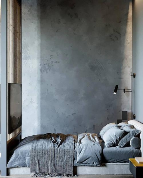 Лаконичный интерьер стильной квартиры в серых тонах. 06