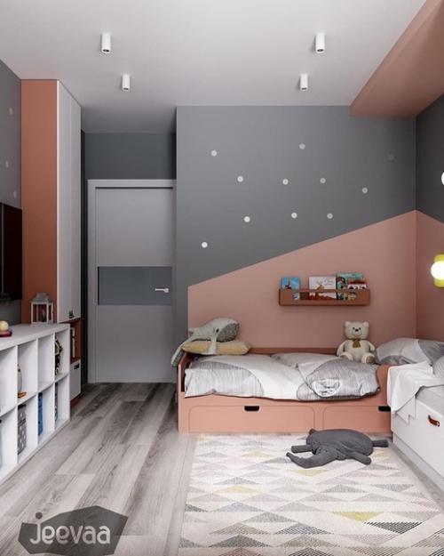 Это одна из самых идеальный детский комнат, которая подойдет абсолютно на любой возраст. 05