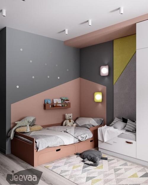 Это одна из самых идеальный детский комнат, которая подойдет абсолютно на любой возраст. 06