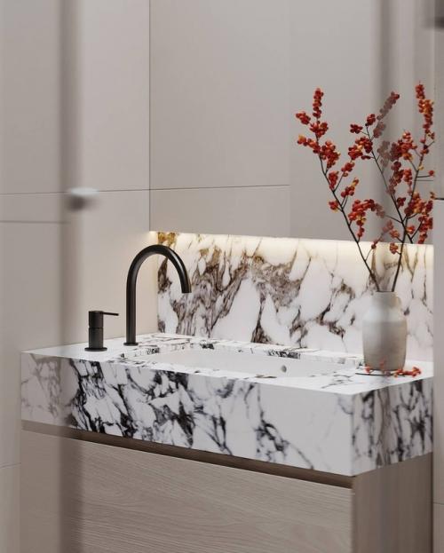 10 кадров интерьера светлой Лёгкой и интересной квартиры с яркими акцентами. 09