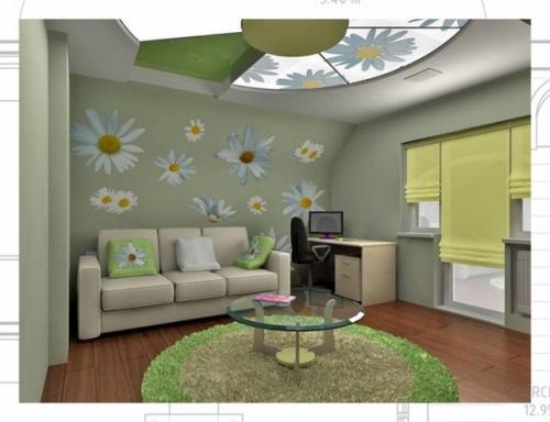 Тихое и элегантное жилое помещение на чердаке - хороший способ развития поверхности верхнего этажа здания. 04