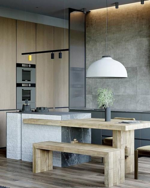 Лаконичный интерьер стильной квартиры в серых тонах. 04