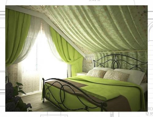 Тихое и элегантное жилое помещение на чердаке - хороший способ развития поверхности верхнего этажа здания. 01