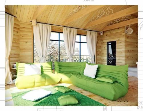 Тихое и элегантное жилое помещение на чердаке - хороший способ развития поверхности верхнего этажа здания. 09