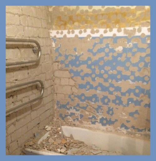 Преображение старой ванной комнаты. 01