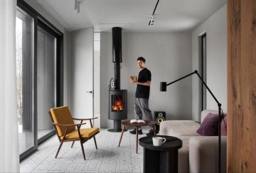 Микродом холостяка, площадью всего 63 кв. 02