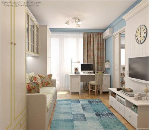Дизайн хрущевки (28 кв. 01